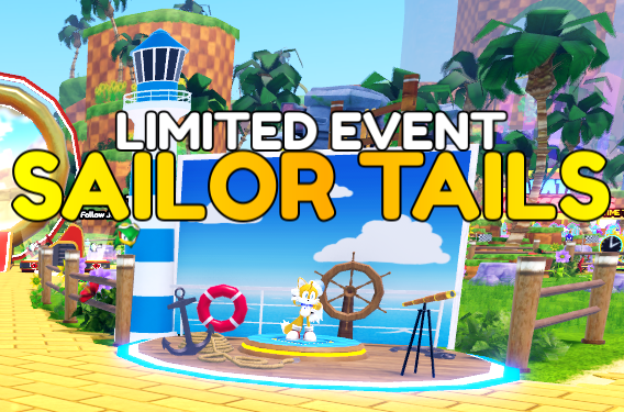 How to UNLOCK NEW SAILOR TAILS SKIN in Sonic Speed Simulator [ROBLOX] 
