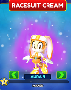 A look at a level 4 character's aura in the menu!