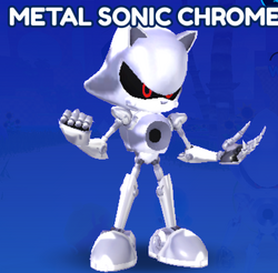 chrome metal sonic pfp｜TikTok Search