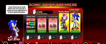 Sonic Prime, Roblox Wiki