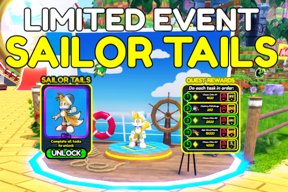 Sailor Tails (Event) | Sonic Speed Simulator Wiki | Fandom