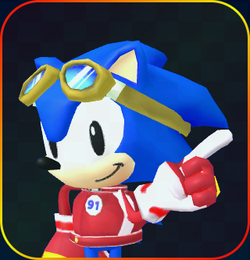 Racesuit Classic Sonic, Sonic Speed Simulator Wiki