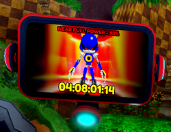 Holographic Metal Sonic, Sonic Speed Simulator Wiki