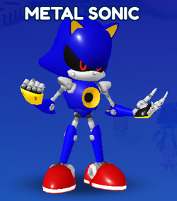 Holographic Metal Sonic, Sonic Speed Simulator Wiki