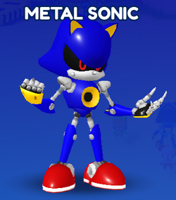 Chrome Metal Sonic, Sonic Speed Simulator Wiki