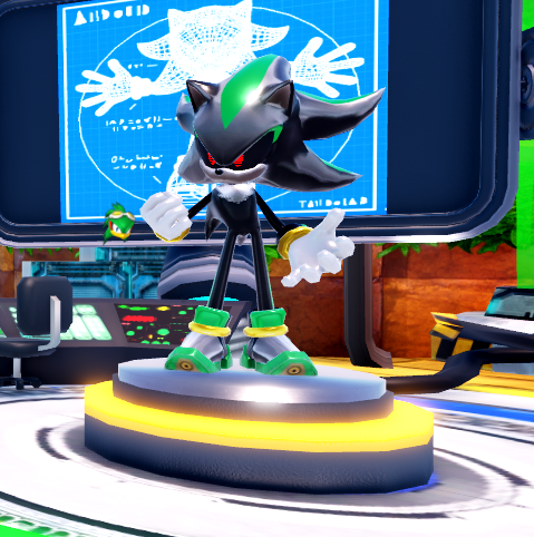 Shadow the Hedgehog in Sonic Speed Simulator Reborn