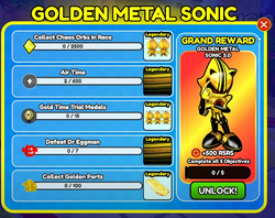 Metal Sonic Mach 3.0 returns in Sonic Speed Simulator 