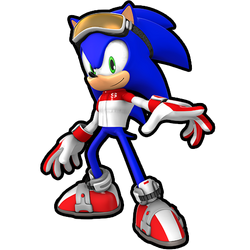 Sonic Speed Simulator Main Render in my style by blue007prime on