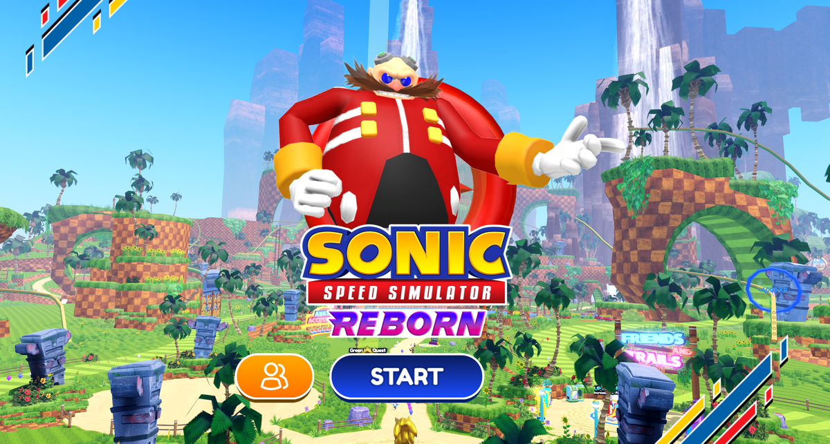 The FIRST cutscene of Sonic Speed Simulator: Reborn! Launches
