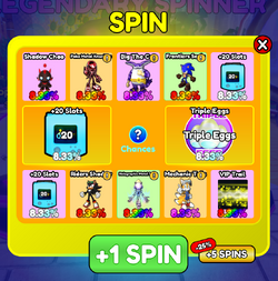 Spin Wheel, Sonic Speed Simulator Wiki