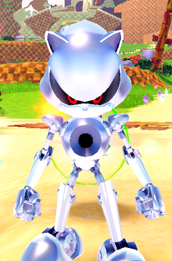 Chrome Metal Sonic, Sonic Speed Simulator Wiki