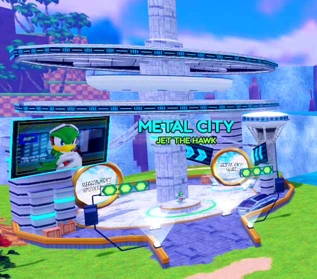 Metal City Skatepark (Legacy) Sonic Speed Simulator Wiki Fandom