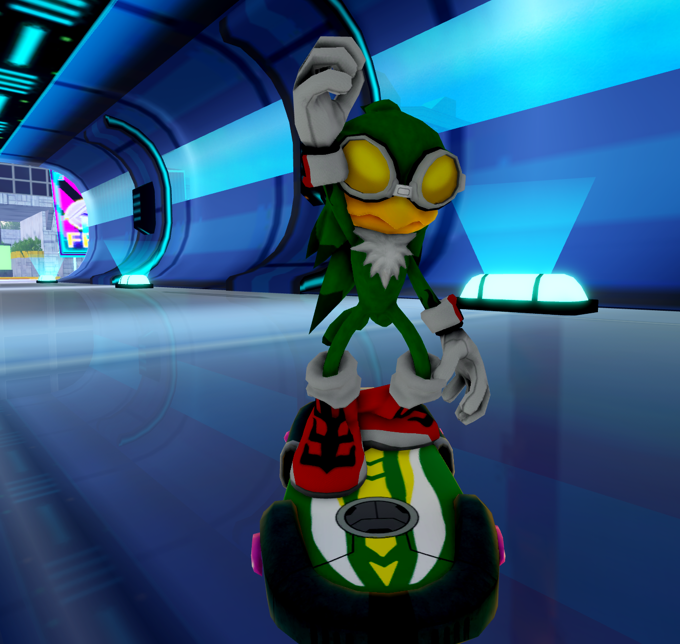 Riders Sonic, Sonic Speed Simulator Wiki