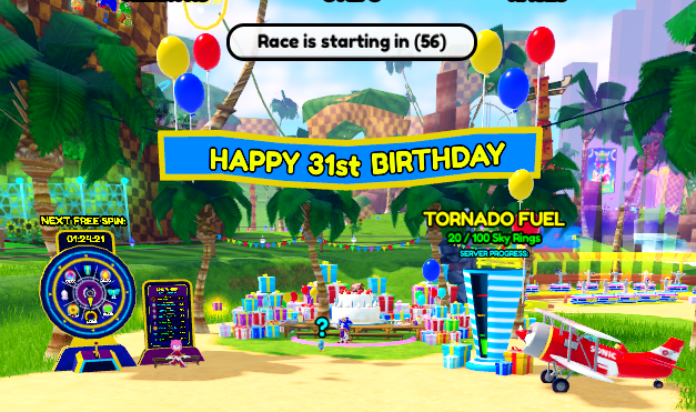 Super Sonic the Hedgehog Birthday Party: Speed on Over and