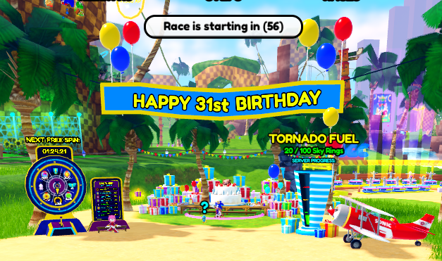 Pock_Official on Game Jolt: Finish Sonic's Birthday Event in