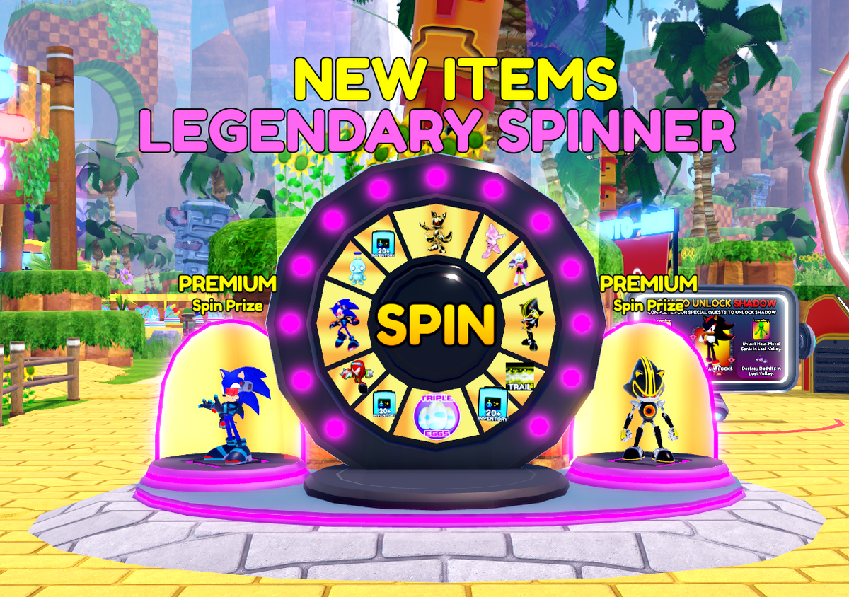 Spin Wheel, Sonic Speed Simulator Wiki