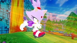 Sonic Speed Simulator Leaks on X: Here's Blaze The Cat's render for  #SonicSpeedSimulator! Apparently, she will be a quest giver!   / X