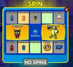 Spin Wheel, Sonic Speed Simulator Wiki