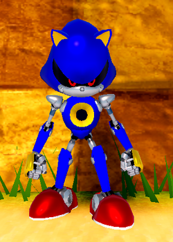 Chrome Metal Sonic, Sonic Speed Simulator Wiki