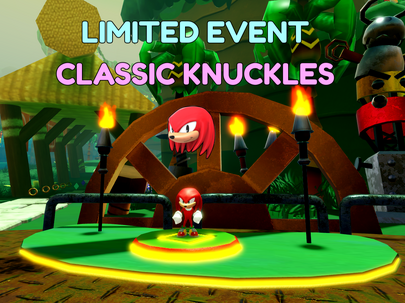 Classic Knuckles Sonic Superstars Event! (Sonic Speed Simulator Testing) 