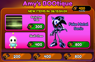 Sonic Speed Simulator on X: This weekend, we released the LIMITED TIME  classic Amy Event in #SonicSpeedSimulator on #Roblox 🩷 and much more -  including a NEW Halloween Shop! 🎃 Go check