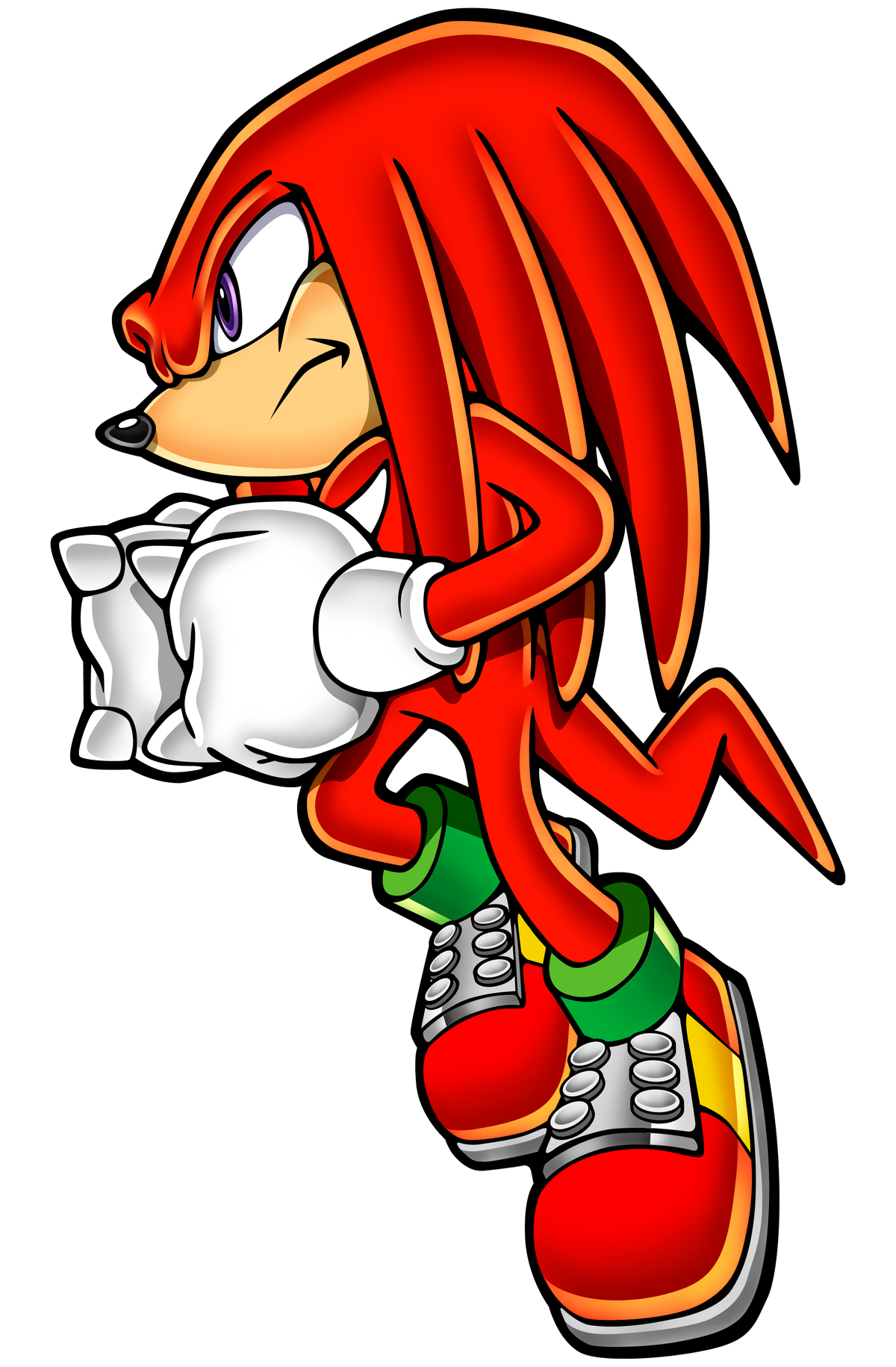 Knuckles the Echidna | Sonic & Tails' Stupid & Dumb Adventures Wikia ...