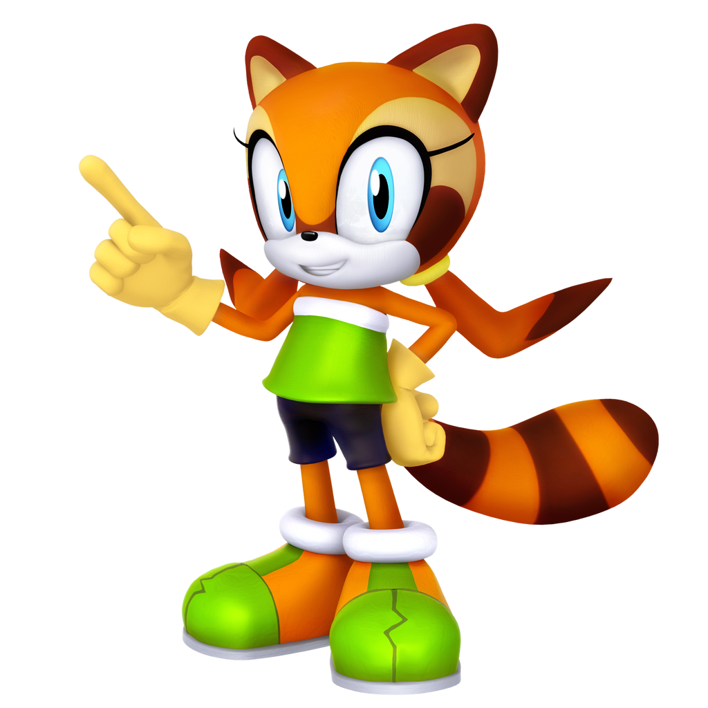 Marine the Raccoon | Sonic the Hedgehog 3D Renders Wiki | Fandom