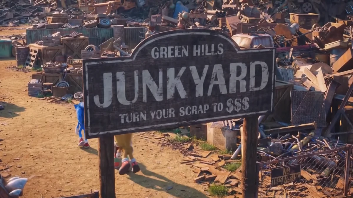 Green Hills Junkyard Sonic the Hedgehog (Film Series) Wiki Fandom