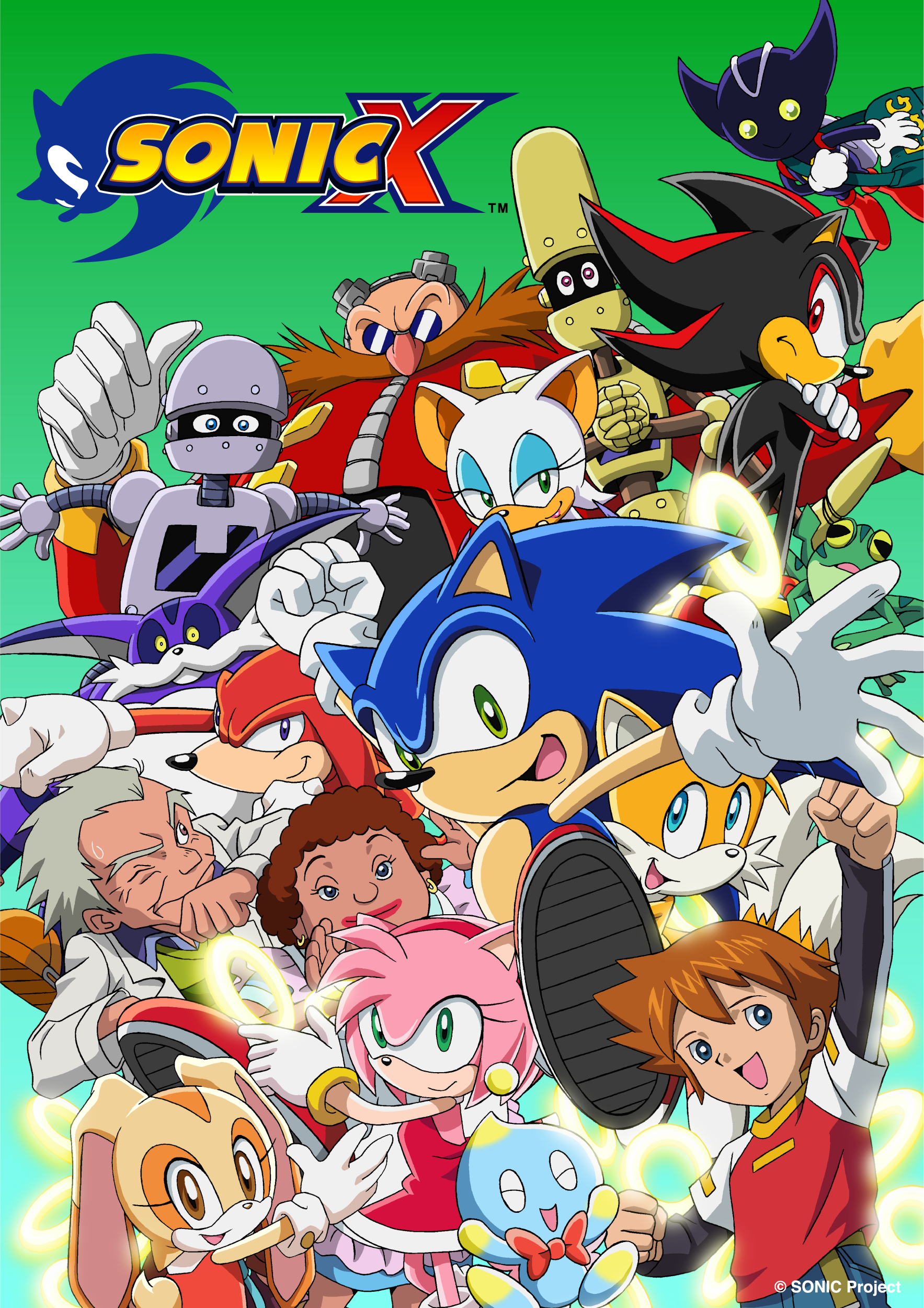 66枚 設定資料集 ソニックX SETTEI Sonic The Hedgehog / 検