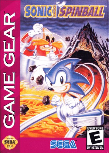 VIDEO GAME – MASTER SYSTEM – Jogo Sonic SpinBall para c