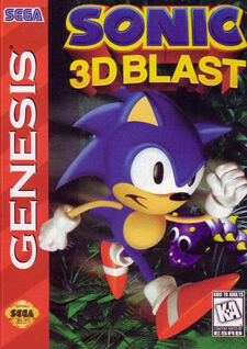 Jogo Sonic 3D Blast - Mega Drive - Sebo dos Games - 10 anos!