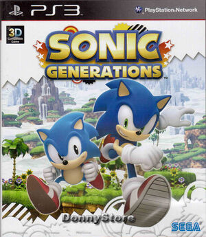 Sonic Generations - Jogo Para Xbox 360