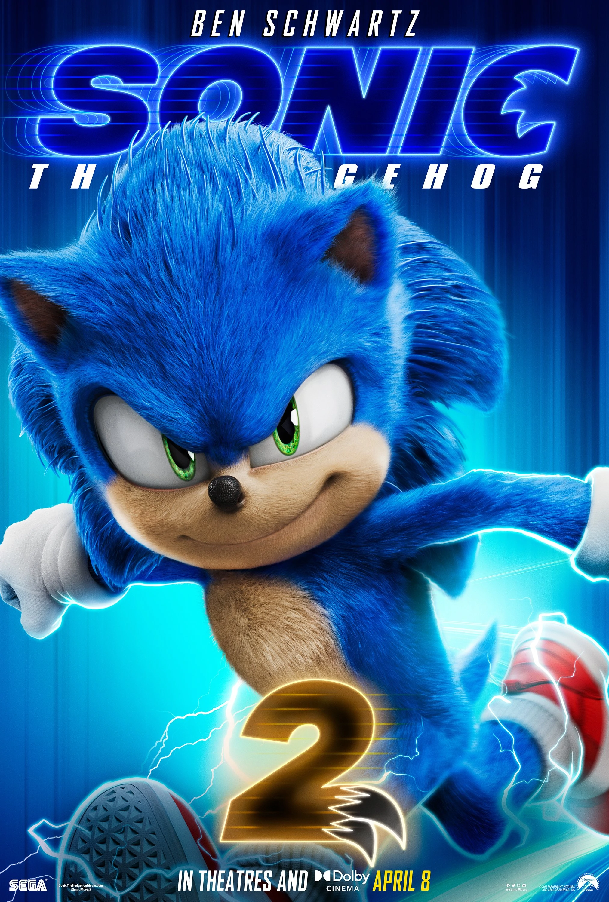First Sonic the Hedgehog movie poster inspires nightmares - CNET