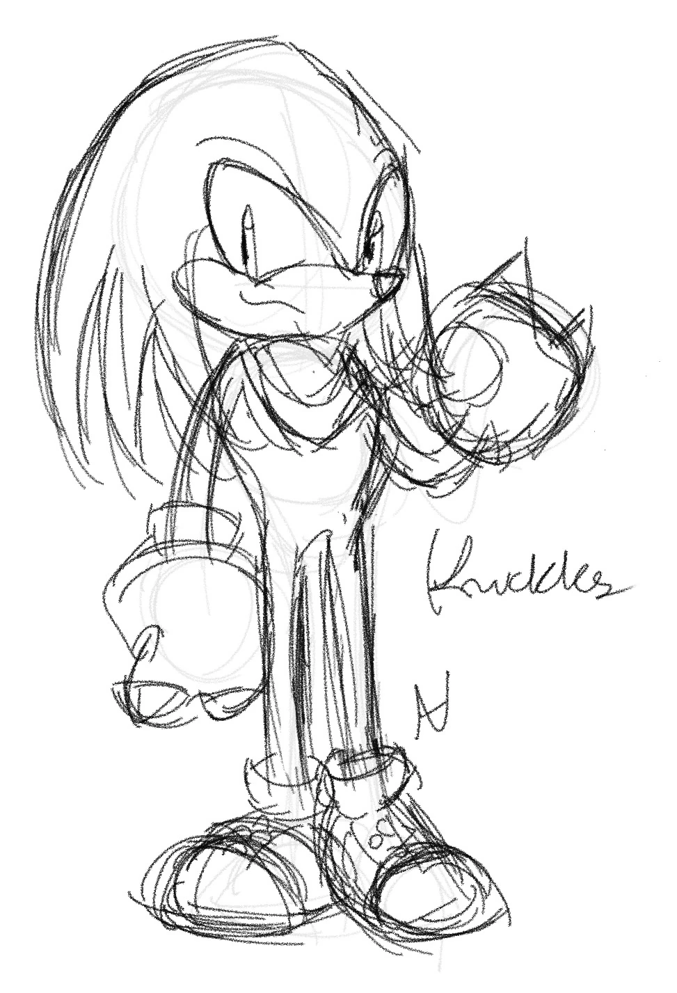 Knuckles The Echidna | Sonic Underground Central Wiki | Fandom