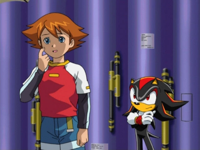 Wanted it look at picture of shadow in sonic sonic x this is not