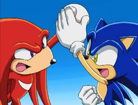 Knuckles&Sonic