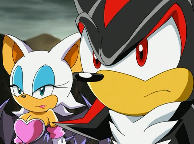 sonic and rouge in love