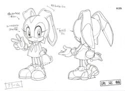 cream the rabbit sonic x base