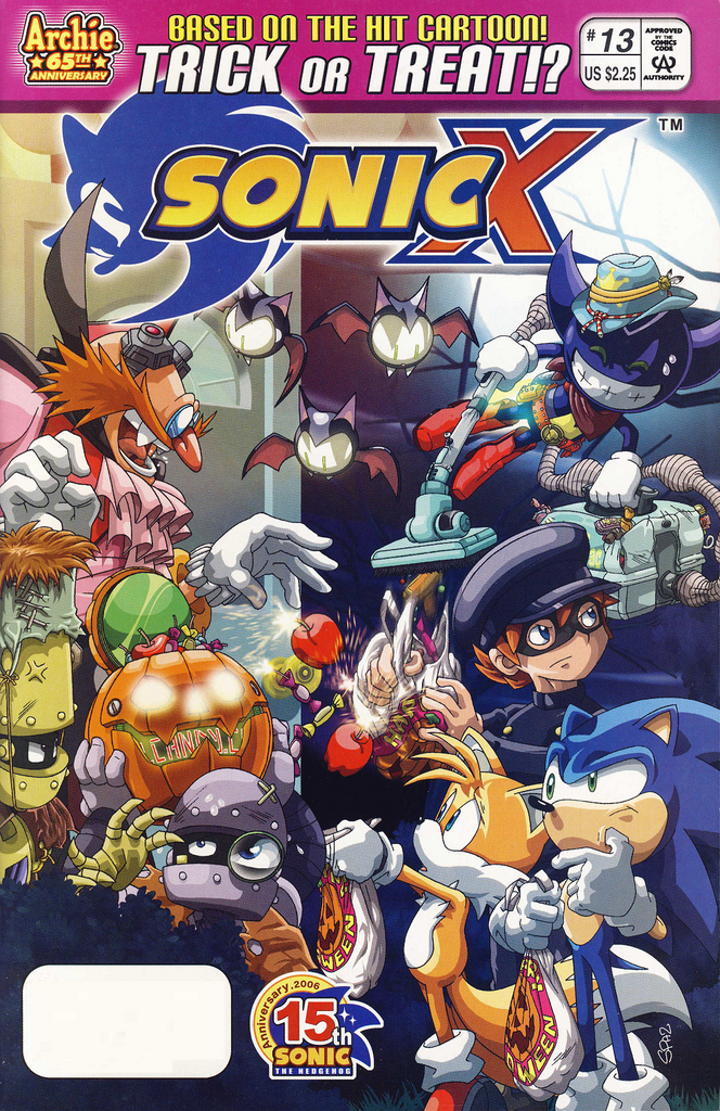 Archie Sonic X Issue 13, Sonic X Wikia