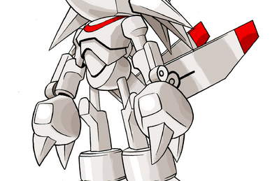 nyaring on X: mecha sonic #SonicTheHedgehog / X