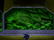 Perfect Chaos mural Sonic X