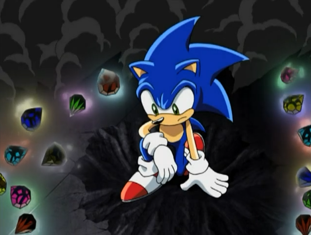 Sonic X  Sonic defeats Eggman with the power of chaos emeralds 