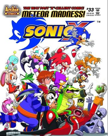 Archie Sonic X Issue 33 Sonic X Wikia Fandom Archie Sonic X Issue 33 Sonic X Wikia Fandom