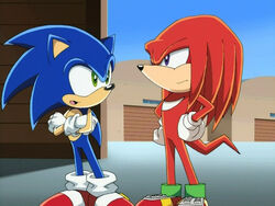 Knuckles - Sonic X - Arte em Miniaturas