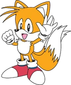 Stock artwork of Classic Tails