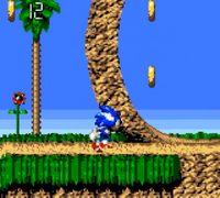 Green Hill Sonic Blast 1