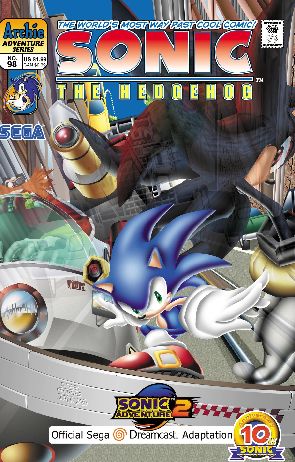 Archie Sonic the Hedgehog Issue 98 | Sonic Wiki Zone | Fandom