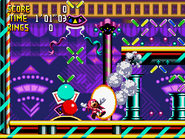 V. Maximum Overdrive Attack in Knuckles' Chaotix