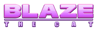 Text only character logo from, Sonic Blitz.