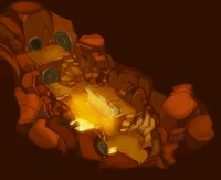 A mining passage on the Kron Colony